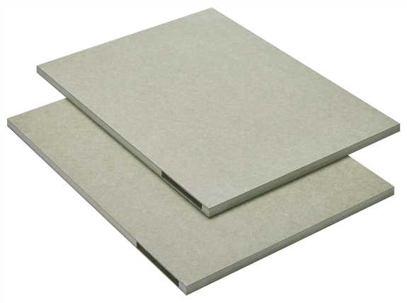 24K7100 Raw MDF Boards Set Pre-Milled