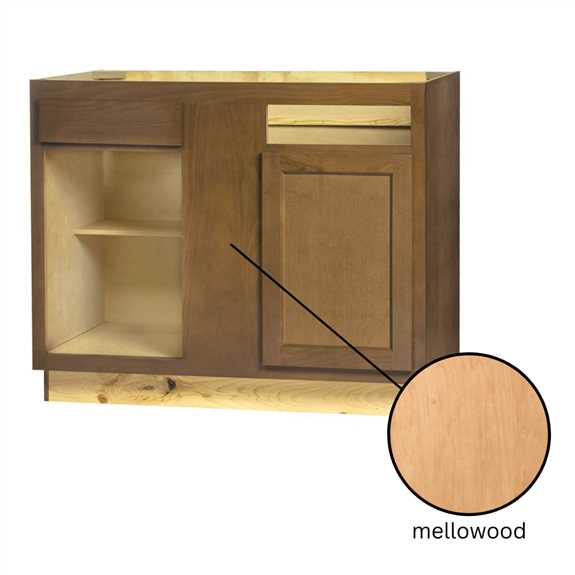 42BC Mellowood Base Corner Cabinet