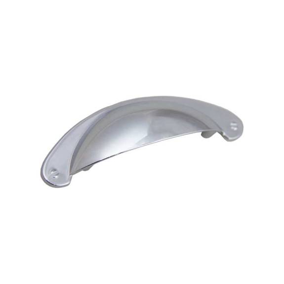 P-8233.PC Hooded Cup Pull 3" Polished Chrome