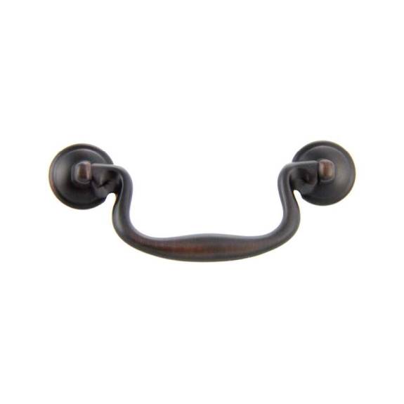 P-88.10B Fixed Bail Pull 4" Oil Rubbed Bronze