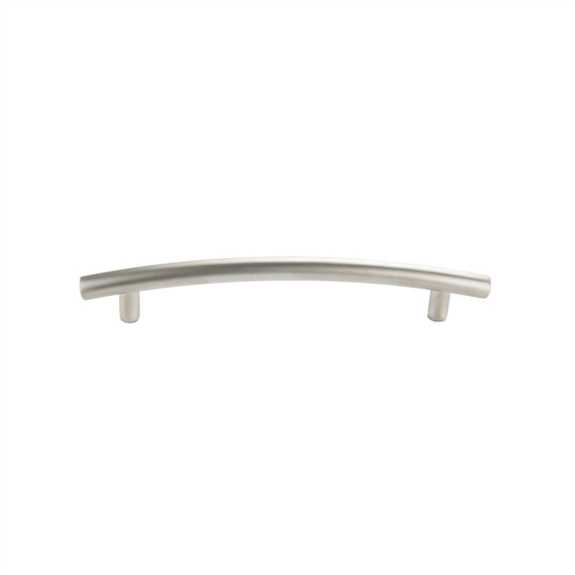 P-81837.DN Curved Bar Pull 128MM Dull Nickel