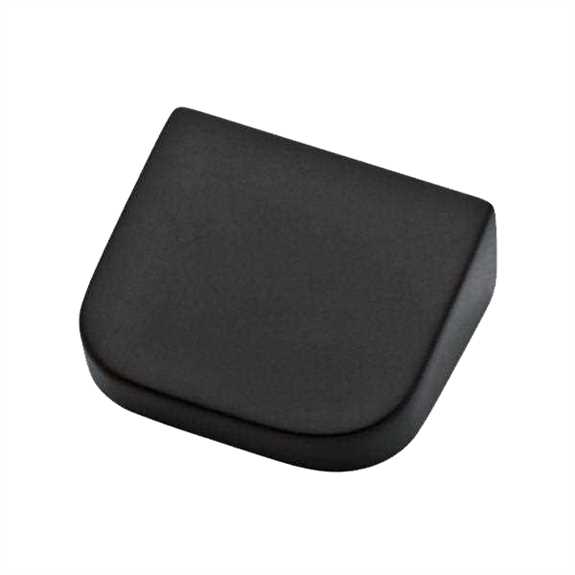 P34950-FB-C North Dalston 1-1/2'' Knob - Flat Black