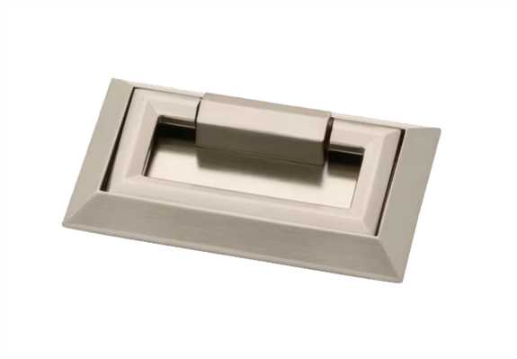 P34967-SN-C External Campaign 3'' Pull - Satin Nickel