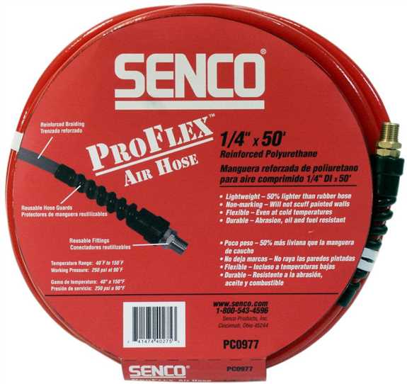 Proflex Air Hose 1/4" x 50ft