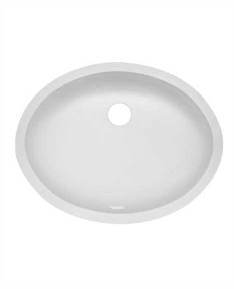 AV1612 Oval Vanity Bowl Designer White