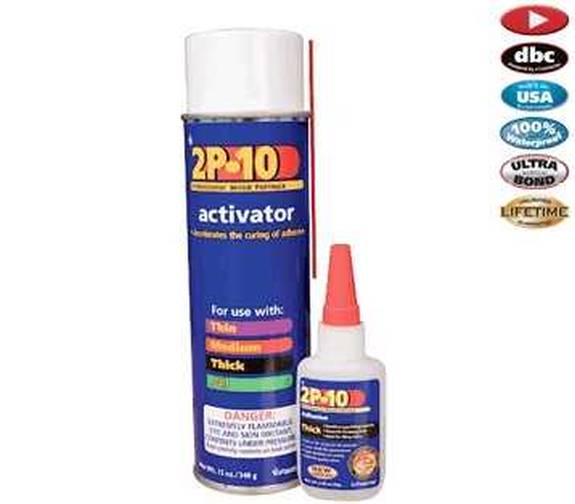 2P-10 Solo Kit - Thick Adhesive and Activator