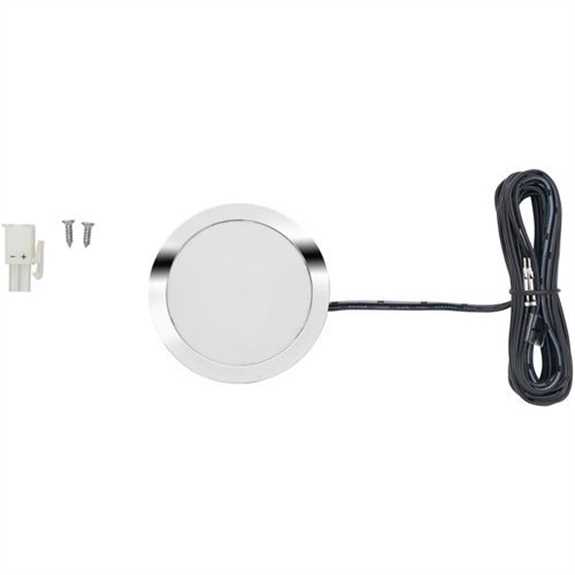 12V 3W Slim Frosted LED Pockit 5000K Chrome