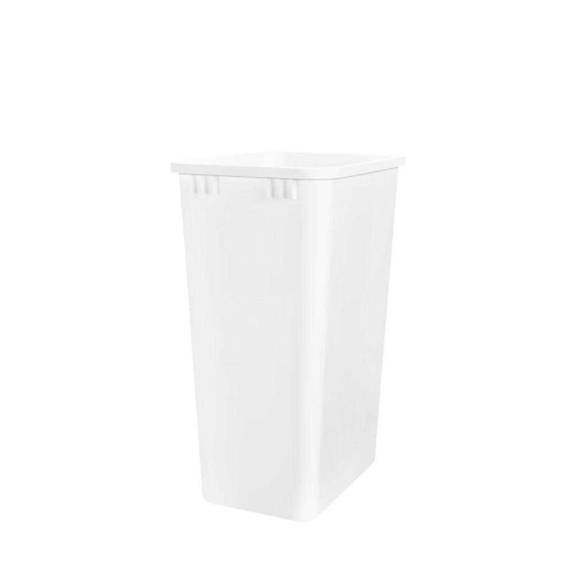 50 Quart White Waste Container