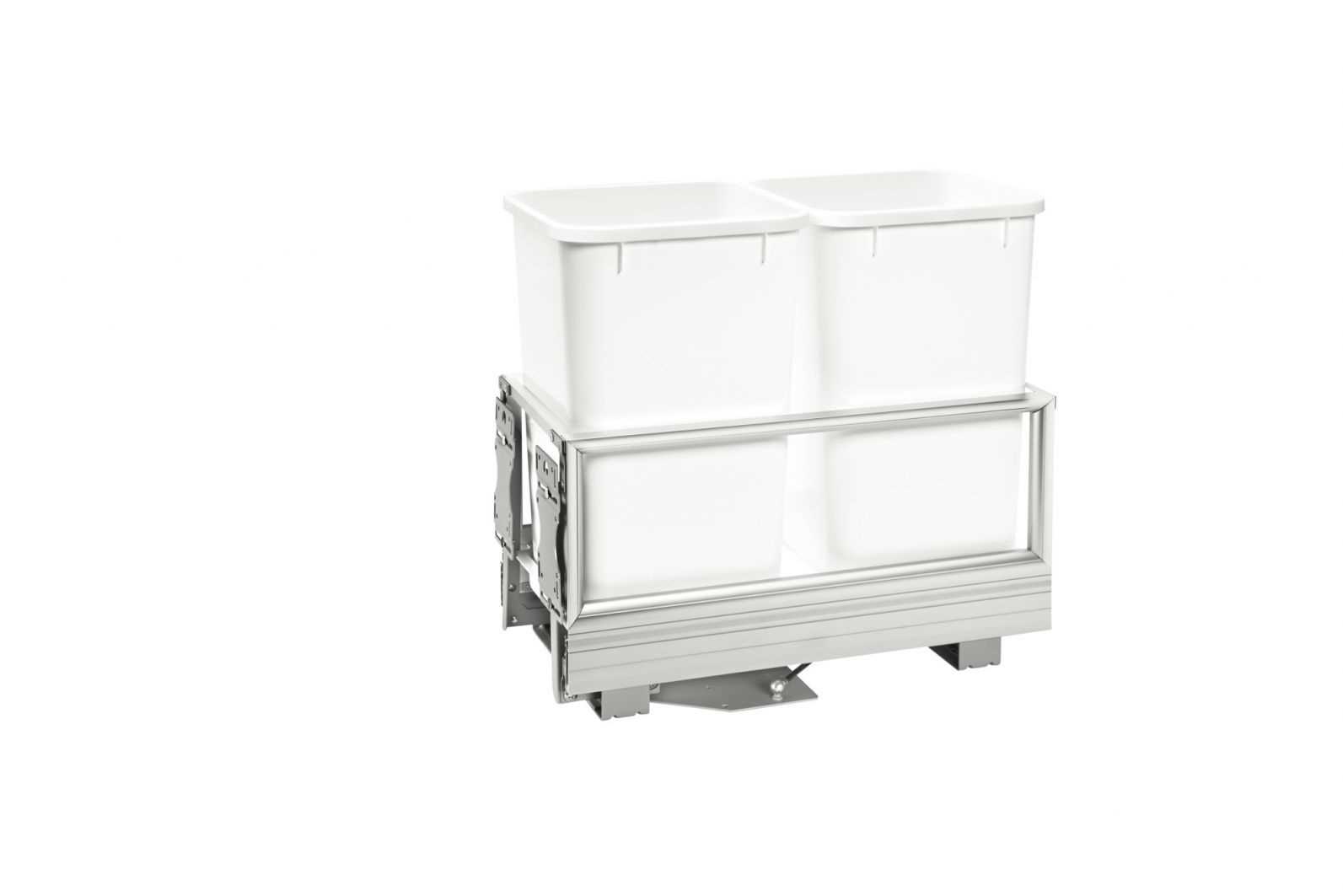 Rev-A-Shelf - 4WTCD-15SC-1 - Small Double Tiered Cutlery Drawer with  Soft-Close Slides,Natural