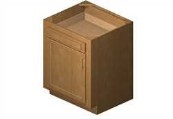 Kitchen Kompact KK CO 27B 27B Chadwood Oak Base Cabinet McKillican   27B Chadwood 