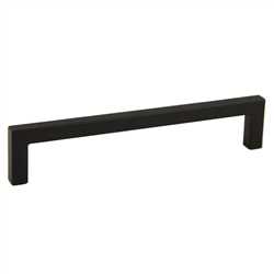 Pride Industrial P-87228.bk Modern Square Pull 160mm Matte Black 