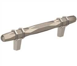 Amerock BP-36648-G1026 London 3-3/4'' Pull - Satin Nickel/Polished ...